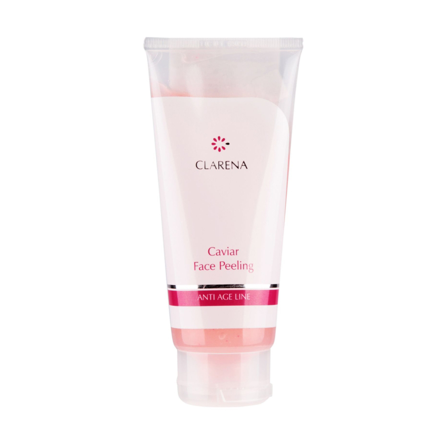 Двофазний бамбуково-ензимний пілінг для обличчя Clarena Caviar Face Peeling з екстрактом ікри та вітаміном Е, 200 мл